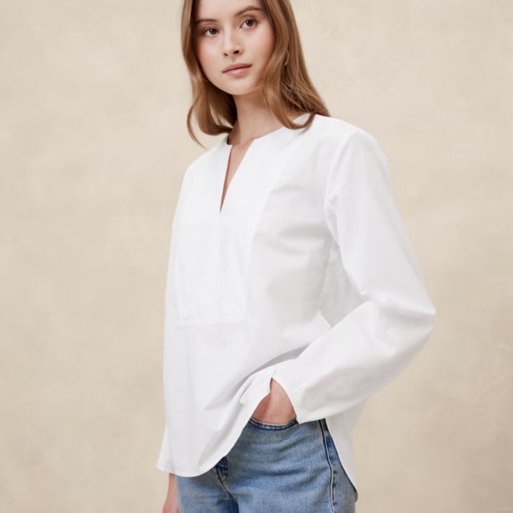 NWT Banana Republic Factory Poplin Shirt
